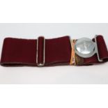 Parachute regiment fabric belt. UK P&P Group 1 (£16+VAT for the first lot and £2+VAT for
