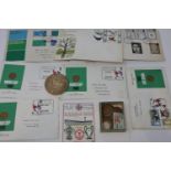 Small quantity of first day covers including three World Cup 1966 examples, small quantity of