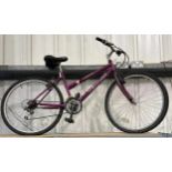 Venture crystal oversize MTB 18 speed, 17 inch frame. Not available for in-house P&P