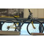 Emelie Ascent full suspension mountain bike with 21 shimano SIS gears, 19 inch frame. Not