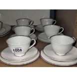 Royal Doulton coffee service in the Argeata pattern. Milk jug now available from the vendor. Not