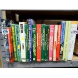 Shelf of railway related books. Not available for in-house P&P