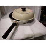 New steel lidded pan. Not available for in-house P&P