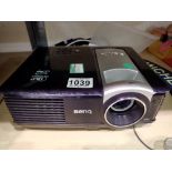 Benq projector with lead. Not available for in-house P&P