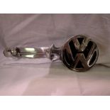 Aluminium VW key hook, L: 25 cm. UK P&P Group 1 (£16+VAT for the first lot and £2+VAT for subsequent