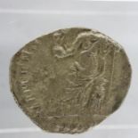 Late Roman Silver Siliqua attributed to Emperor Honorius. UK P&P Group 0 (£6+VAT for the first lot