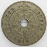 1940 penny of South Rhodesia. UK P&P Group 0 (£6+VAT for the first lot and £1+VAT for subsequent