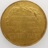 1911 George V Coronation commemorative medal. UK P&P Group 0 (£6+VAT for the first lot and £1+VAT