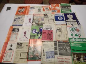 Approximately sixty mixed Scottish football programmes. UK P&P Group 3 (£30+VAT for the first lot