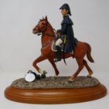 Napoleonic Wars: Richard Sefton for Country Artists limited edition composite figurine, Wellington