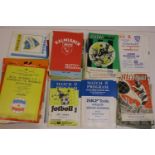 Approximately sixty European football programmes 1960s and later. UK P&P Group 3 (£30+VAT for the