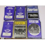 Approx 150 Everton programmes 1967 and later. Not available for in-house P&P