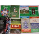Twenty-two FA cup final programmes, 1957 and later. UK P&P Group 2 (£20+VAT for the first lot and £