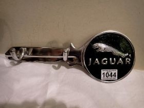 Aluminium Jaguar key hook. W: 30cm UK P&P Group 1 (£16+VAT for the first lot and £2+VAT for