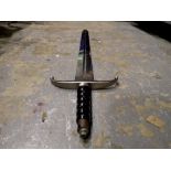 Replica sword, lacking finial. Not available for in-house P&P