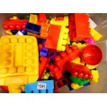Mixed toys mainly building blocks. Not available for in-house P&P