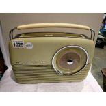 Original Bush medium and long wave radio, receiver type TR 82C. UK P&P Group 2 (£20+VAT for the