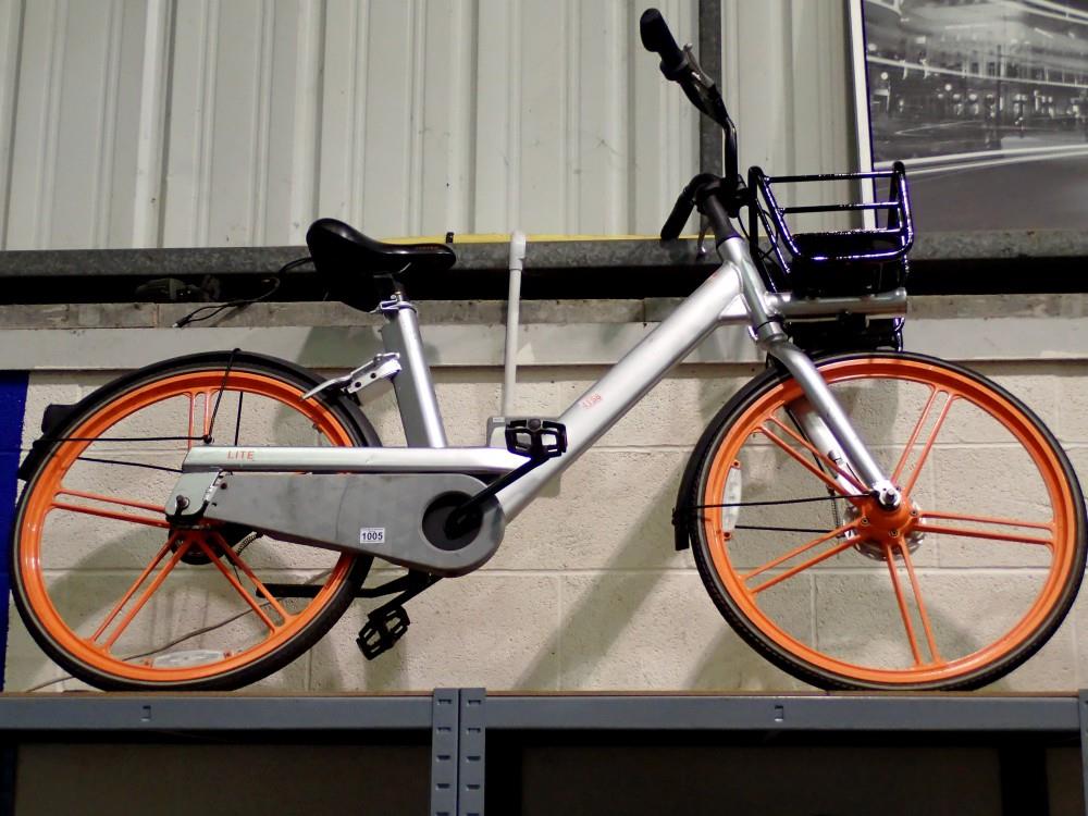 Mobike with solid tyres. Not available for in-house P&P