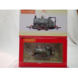 OO scale Hornby R3615 Peckett W4 saddle tank, works no 560, Green, in near mint condition, no