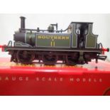 OO scale Hornby R2100 Terrier, no 11, Southern Green, in excellent condition, no paperwork, box