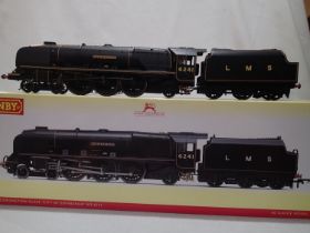OO scale Hornby R3681, City of Edinburgh, 6241, Black LMS, in excellent condition, D.C.C fitted (