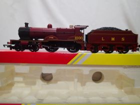 OO scale Hornby R3063, compound, LMS Maroon 1000, in excellent condition, but Robert nameplates