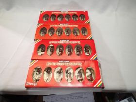 Four Britains boxed sets of The Black Watch, very good to condition, wear to boxes, ex display