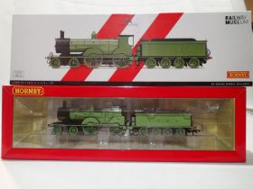 OO scale Hornby R3863, class T9, L.S.W.R Green 120, in near mint condition, box has wear. UK P&P