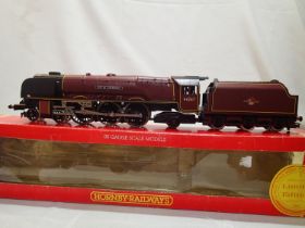 OO scale Hornby R194 City of Liverpool, 46247, BR Marron, Late Crest in excellent condition, no