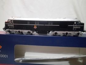 OO scale Bachmann 31-999, LMS 10000, BR Black/chrome, Early Crest, in near mint condition, storage