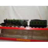 OO scale Hornby R042 class A3, Royal Lancer, 4476, L.N.E.R Green, in excellent condition, no