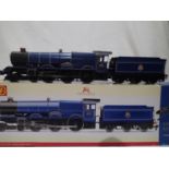 OO scale Hornby R3102 King Class 6023, King Edward II, Blue Early Crest, limited edition 0296/