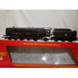 OO scale Hornby R2142, Britannia class Robin Hood, 70038, Green, Early Crest, limited edition 0347/