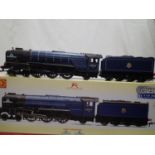 OO scale Hornby R3245 TTS class A1, Tornado, Blue, 60163, Early Crest, sound fitted (code 1), in
