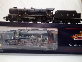 OO scale Bachmann 31-226 Scot class Green Howards, 6133, LMS lined black, in excellent condition, no