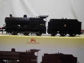 OO scale Hornby R3314 class 4F, Black, 44341, Early Crest, in excellent condition, no paperwork, box