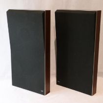 Pair of B&O BEOVOX P45 speakers, wall mountable, 65 x 35 cm, working at lotting. Not available for
