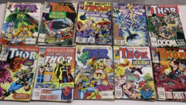 Marvel Comics: The Mighty Thor: 40 issues between 391 and 502. UK P&P Group 1 (£16+VAT for the first