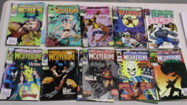 Marvel Comics: Wolverine: 25 issues between 41 and 137. UK P&P Group 1 (£16+VAT for the first lot