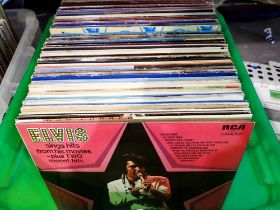 Mixed LPs to include Elvis. Not available for in-house P&P