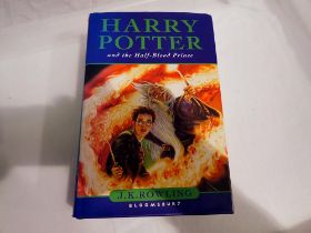 Harry Potter and the Half Blood Prince 2005 first edition hardback with misprint on page 99,