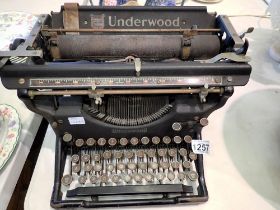 Underwood standard typewriter. Not available for in-house P&P