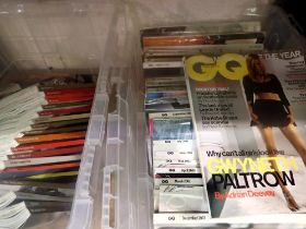 Large quantity of GQ magazines. Not available for in-house P&P