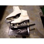 Pair of ice skates. Not available for in-house P&P