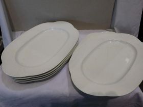Set of six Villeroy and Boch Chateau Collection plates. Not available for in-house P&P