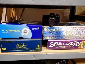 Mixed items including board games and electricals. Not available for in-house P&P