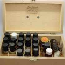 Twenty four aromatherapy essential oils, boxed. UK P&P Group 3 (£30+VAT for the first lot and £8+VAT