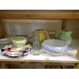 Quantity of ceramics to include sylvac and devon pottery. Not available for in-house P&P