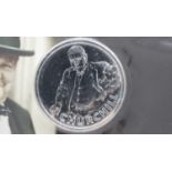 Royal Mint, Sir Winston Churchill 2015, silver proof £20 coin, in sealed pack. UK P&P Group 1 (£16+
