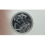 Royal Mint, A Timeless First The George and The Dragon 2013, silver proof £20 coin, in sealed